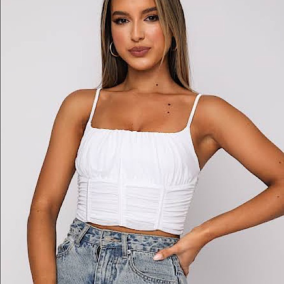 White Fox - Tongue Tied Bustier - Picture 2 of 3